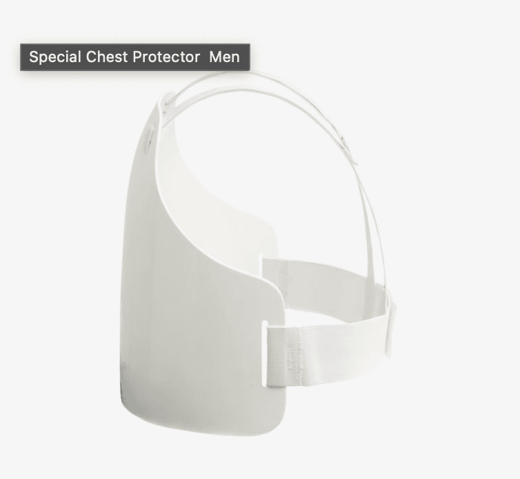 Protector Plastico XS — talle XS